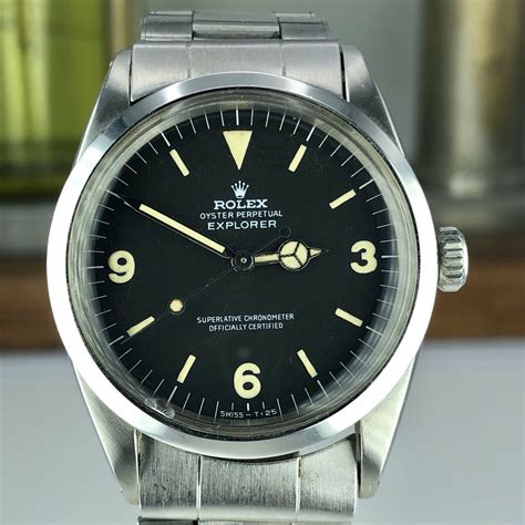 vintage rolex explorer models